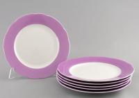 Набор тарелок обеденных 25 см на 6 персон, Мэри Энн 03160115-2391, Leander