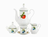 Кофейный сервиз 6 персон 15 предметов, Мэри-Энн Фруктовый сад 03160714-080H, Leander Кофейный сервиз 6 персон 15 предметов, Мэри-Энн Фруктовый сад 03160714-080H, Leander