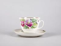Чашка с блюдцем чайная Надежда (Подарочная) 375 мл Императорский фарфоровый завод (ИФЗ) 81.10950.00.1