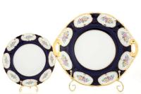 Сервиз для торта 7 предметов с тарелками 17 см, Соната 07161017-0419, Leander