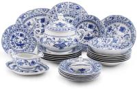 Столовый сервиз на 6 персон 26 предметов, Гжель Мэри Энн 03162011-0055, Leander Столовый сервиз на 6 персон 26 предметов, Гжель Мэри Энн 03162011-0055, Leander