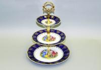 Этажерка 3-х уровневая Мадонна кобальт, Мэри Энн 03196033-0179, Leander