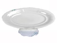 Тортница на ножке 26 см Белый фарфор, Соната 07116034-0000, Leander