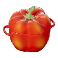 Кокот мини Перец 12 см 0,5 л, Staub Ceramic, оранжевый (40500-325) Кокот мини Перец 12 см 0,5 л, Staub Ceramic, оранжевый (40500-325)