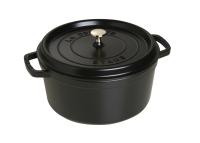 Кокот круглый 28 см 6,7 л, черный, Staub La Cocotte (1102825) Кокот круглый 28 см 6,7 л, черный, Staub La Cocotte (1102825)