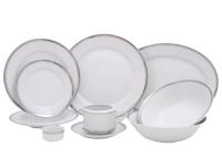 Столовый сервиз на 6 персон 24 предмета Изящная платина, Сабина 02162124-0011, Leander Столовый сервиз на 6 персон 24 предмета Изящная платина, Сабина 02162124-0011, Leander