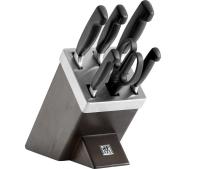 Набор ножей 7 предметов в подставке с заточкой Four Star, Zwilling J.A. Henckels (35145-000) Набор ножей 7 предметов в подставке с заточкой Four Star, Zwilling J.A. Henckels (35145-000)