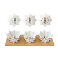 Набор для закусок Щелкунчик, 4 предмета 34х12 см Easy Life (59098al)