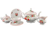 Чайный сервиз 6 персон 15 предметов, Соната Земляника 07160725-2407, Leander