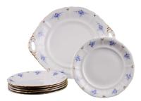 Сервиз для торта 7 предметов с тарелками 17 см, Соната 07161017-0009, Leander