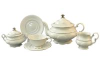 Чайный сервиз 6 персон 15 предметов Отводка Платина, Соната 07160725-1138, Leander