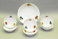 Набор салатников на 6 персон 7 предметов (23 + 13 см), Мэри Энн Фруктовый сад 03161416-080H, Leander