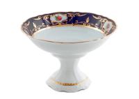 Ваза для фруктов на ножке 23 см, Кобальт Роза, Соната 07116155-0440, Leander