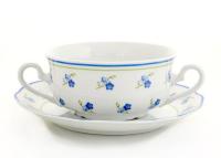 Набор суповых чашек с блюдцами на 6 персон 350 мл, Мэри-Энн 03160674-0887, Leander Набор суповых чашек с блюдцами на 6 персон 350 мл, Мэри-Энн 03160674-0887, Leander