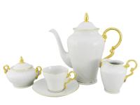 Кофейный сервиз 6 персон 15 предметов, Ella 26160714-2604L, Leander