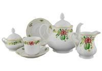 Чайный сервиз 6 персон 15 предметов Шишки, Мэри-Энн 03160725-2571, Leander