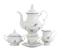 Кофейный сервиз 6 персон 15 предметов, Чешский гусь, Соната 07160714-0807, Leander Кофейный сервиз 6 персон 15 предметов, Чешский гусь, Соната 07160714-0807, Leander