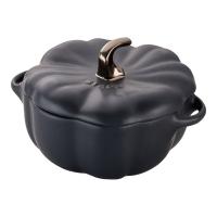 Кокот мини Тыква 14,8 см (0,7 л) Staub Ceramic, черный (40508-549) Кокот мини Тыква 14,8 см (0,7 л) Staub Ceramic, черный (40508-549)