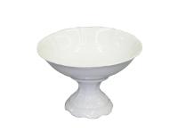 Ваза для фруктов на ножке 23 см Белый фарфор, Соната 07116155-0000, Leander