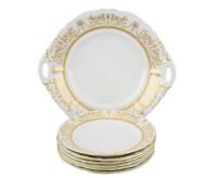 Сервиз для торта 7 предметов с тарелками 17 см, Соната 07161017-1373, Leander