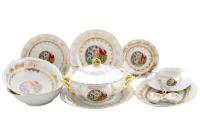 Столовый сервиз на 6 персон 25 предметов Мадонна Перламутр, Верона 67162011-1907, Leander Столовый сервиз на 6 персон 25 предметов Мадонна Перламутр, Верона 67162011-1907, Leander