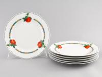 Набор тарелок обеденных 25 см на 6 персон, Мэри Энн Фруктовый сад 03160115-080H, Leander