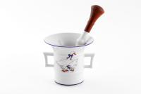 Ступка и пестик 0,22л, Гуси Мэри-Энн 20125211-0807, Leander