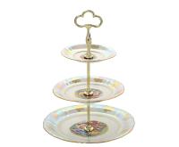 Этажерка (горка) 3-х уровневая Мадонна Перламутр, Соната 07196032-0676, Leander