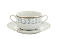 Набор чашек для супа с блюдцами 300 мл на 6 персон, Сабина 02160673-1013, Leander Набор чашек для супа с блюдцами 300 мл на 6 персон, Сабина 02160673-1013, Leander