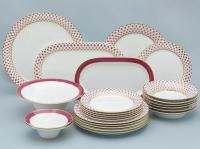 Сервиз столовый ИФЗ Сетка-Блюз - 2, 24 предмета (форма Юлиана), Императорский фарфоровый завод 81.32450.00.1 Сервиз столовый ИФЗ Сетка-Блюз - 2, 24 предмета (форма Юлиана), Императорский фарфоровый завод 81.32450.00.1