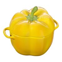Кокот мини Перец 12 см 0,5 л, Staub Ceramic, желтый (40500-324) Кокот мини Перец 12 см 0,5 л, Staub Ceramic, желтый (40500-324)