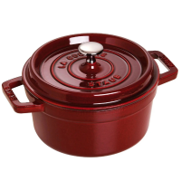 Кокот круглый, 24 см 3,8 л, гранатовый, Staub La Cocotte (1102487) Кокот круглый, 24 см 3,8 л, гранатовый, Staub La Cocotte (1102487)