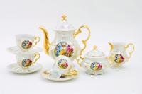 Кофейный сервиз Leamder Мадонна перламутр Соната на 6 персон 15 предметов (07160714-0676) Кофейный сервиз Leamder Мадонна перламутр Соната на 6 персон 15 предметов (07160714-0676)