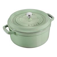 Кокот круглый 20 см 2,2 л, шалфей, Staub La Cocotte (11020115) Кокот круглый 20 см 2,2 л, шалфей, Staub La Cocotte (11020115)