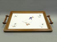 Поднос 37,5 см, Гуси Мэри-Энн 20191655-0807, Leander