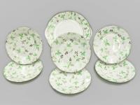 Сервиз для торта 7 предметов с тарелками 19 см, Мэри Энн 03161019-1381, Leander