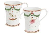 Набор Новогодние бокалы 2 штуки 300 мл, Щелкунчик, Magie de Noel, Easy Life (63185)