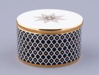 Шкатулка (сахарница) Неро-2 (Идиллия) 13 см, Императорский фарфоровый завод (ИФЗ) 81.32912.00.1