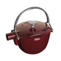 Чайник круглый STAUB 16,5 см, 1,15 л, гранатовый (1650087)