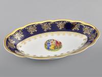 Блюдо овальное 23 см Мадонна кобальт, Мэри Энн 03111726-0179, Leander Блюдо овальное 23 см Мадонна кобальт, Мэри Энн 03111726-0179, Leander