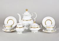 Кофейный сервиз 6 персон 15 предметов, Золотой кант Соната 07160714-1239, Leander Кофейный сервиз 6 персон 15 предметов, Золотой кант Соната 07160714-1239, Leander
