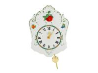 Часы настенные 25 см с маятником, Якубов, Фруктовый сад, 20118185-080H, Leander