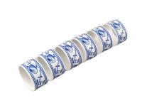 Набор колец для салфеток 6 штук, Гжель Мэри Энн 02164611-0055, Leander