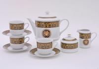 Чайный сервиз 6 персон 15 предметов, Сабина 02160725-172B, Leander