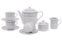 Чайный сервиз 6 персон 15 предметов, Сабина 02160725-1013, Leander