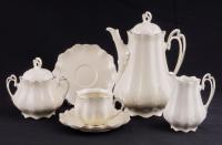 Чайный сервиз 6 персон 15 предметов Слоновая кость, Виктория 62560725-2215, Leander