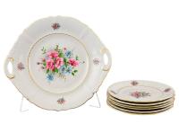 Сервиз для торта 7 предметов с тарелками 19 см, Соната 07161019-0013, Leander