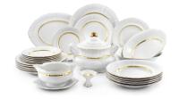 Столовый сервиз на 6 персон 25 предметов, Золотой кант Соната 07162011-1239, Leander Столовый сервиз на 6 персон 25 предметов, Золотой кант Соната 07162011-1239, Leander
