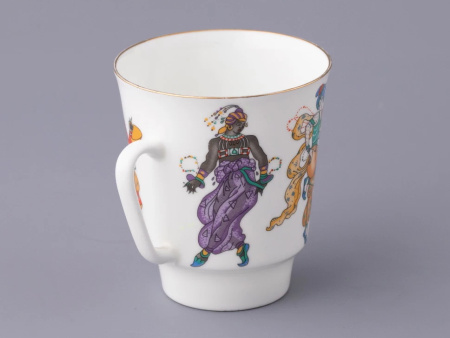 Комплект кофейный 3 предмета Шахерезада (Майская) Императорский фарфоровый завод (ИФЗ) 81.17663.00.1