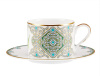 Чашка с блюдцем чайная Ландыш майский (Соло) 300 мл Императорский фарфоровый завод (ЛФЗ) 81.29190.00.1